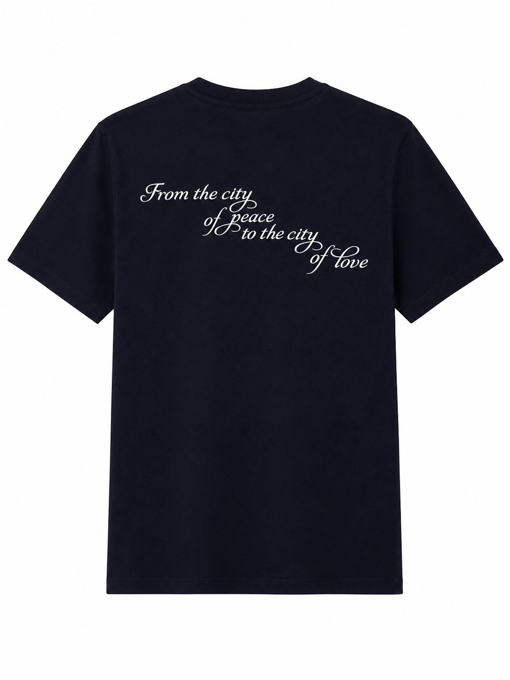 T-shirt GenèveParis - Bleu marine