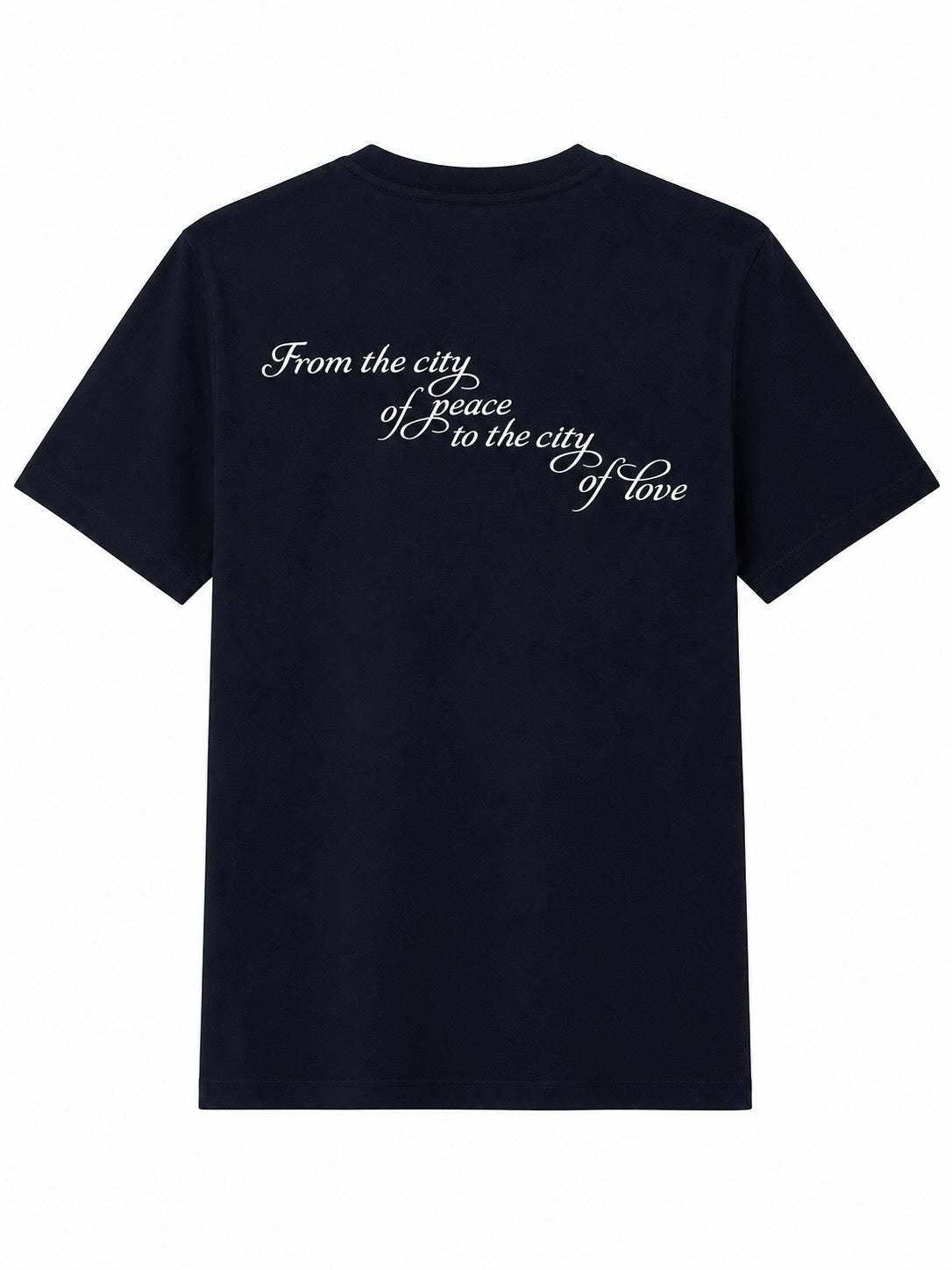 T-shirt GenèveParis - Bleu marine