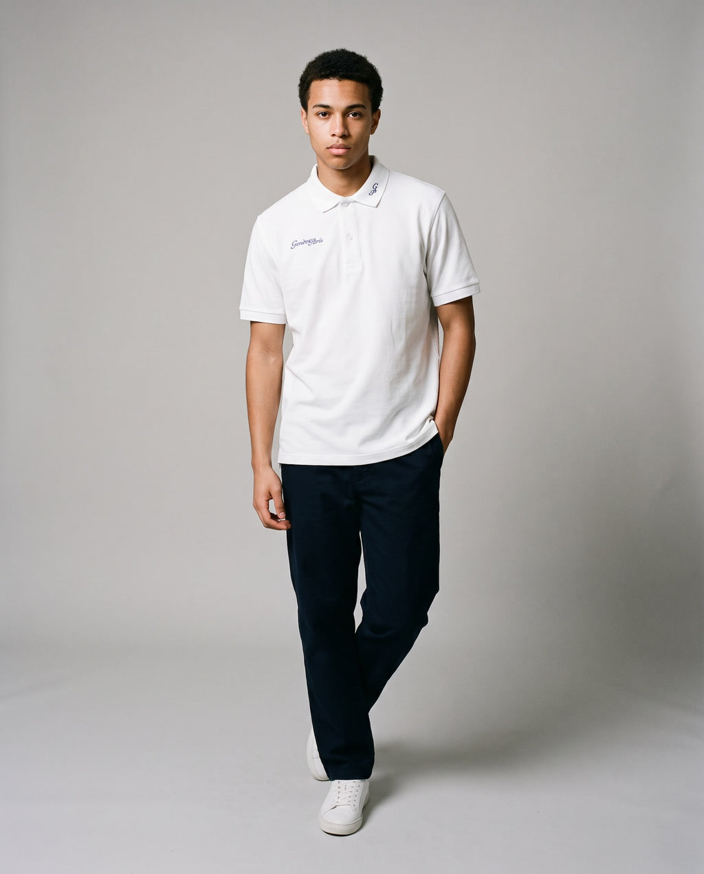 Polo GenèveParis - Blanc